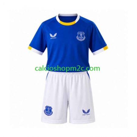Everton Bambino Maglia Prima 2026/2027 Manica Corta